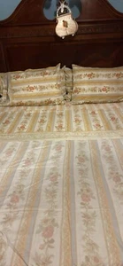 Ralph Lauren Aubusson Fresnel Lambert King Size Satin Bettwäsche 4 Kissenbezüge - Bild 1 von 6