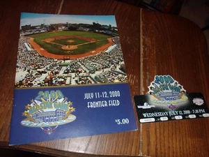 2000 TRIPLE A (AAA) ALL STAR GAME PROGRAMM UND TICKET Rochester N.Y. - Bild 1 von 2
