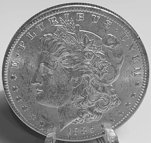 1885 o morgan silver dollar Frosty Great Shine Uncirculated #161 - Picture 1 of 6