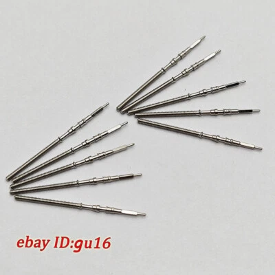Crown Stem Stainless Steel Spare Parts fit NH35 NH36 NH38 NH39 Movement - Image 1 of 4