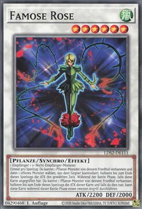YuGiOh Famose Rose LDS2-DE111 Common NM 1st - Bild 1 von 2