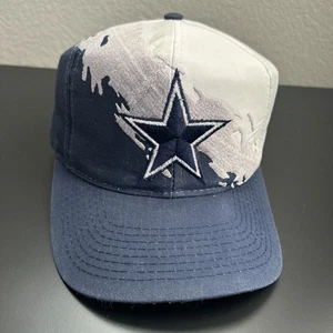 De colección Años 90 Dallas Cowboys Logo 7 Splash NFL Snapback Gorra Gorra Sarga Raro - Imagen 1 de 15
