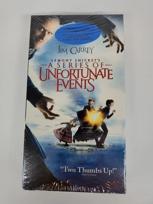 Lemony Snickets A Series of Unfortunate Events (VHS, 2005) Promo Release Rare - Image 1 of 4