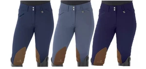 ROMFH Sarafina Euro Seat Knee Patch Breeches - Mid rise - 3 color pack (44 Reg) - Picture 1 of 1