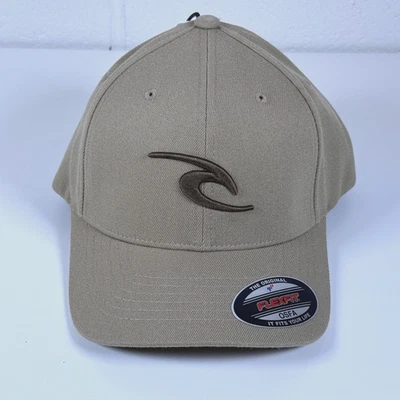 Rip Curl Tepan Men's Flex Fit Hat Sand Dune OSFM - Image 1 of 4