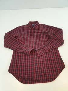 Camisa Polo Ralph Lauren Para Hombres Pequeña Cuadros Clásica Western Pearl Snap - Imagen 1 de 13