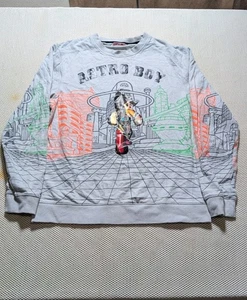 Vintage 2003 Tezuka Productions Astro Boy holografischer Rundhalsausschnitt Japan großer Anime - Bild 1 von 9