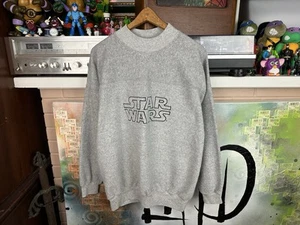 Sudadera Vintage Años 90 Star Wars Polar Cuello Redondo Cuello Imitado - Imagen 1 de 5