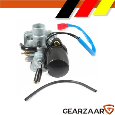 Vergaser mit E-Choke 17,5mm Geeignet für Yamaha Peugeot Force 50 C-Tech Ersatz - Bild 1 von 4