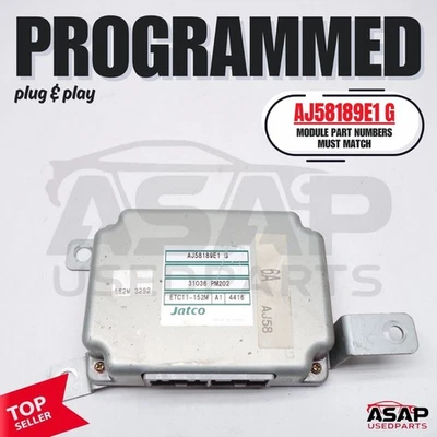 🐔 PROGRAMADO PLUG & PLAY TCM TCU 3.0L EN MAZDA 6 S 2003-2004 AJ58189E1 G 🐔 Foto 1 de 4