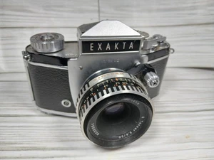Varex IIb Exakta 35mm SLR Camera W/ Carl Zeiss Jena Tessar 2.8/50 - Untested - Picture 1 of 22