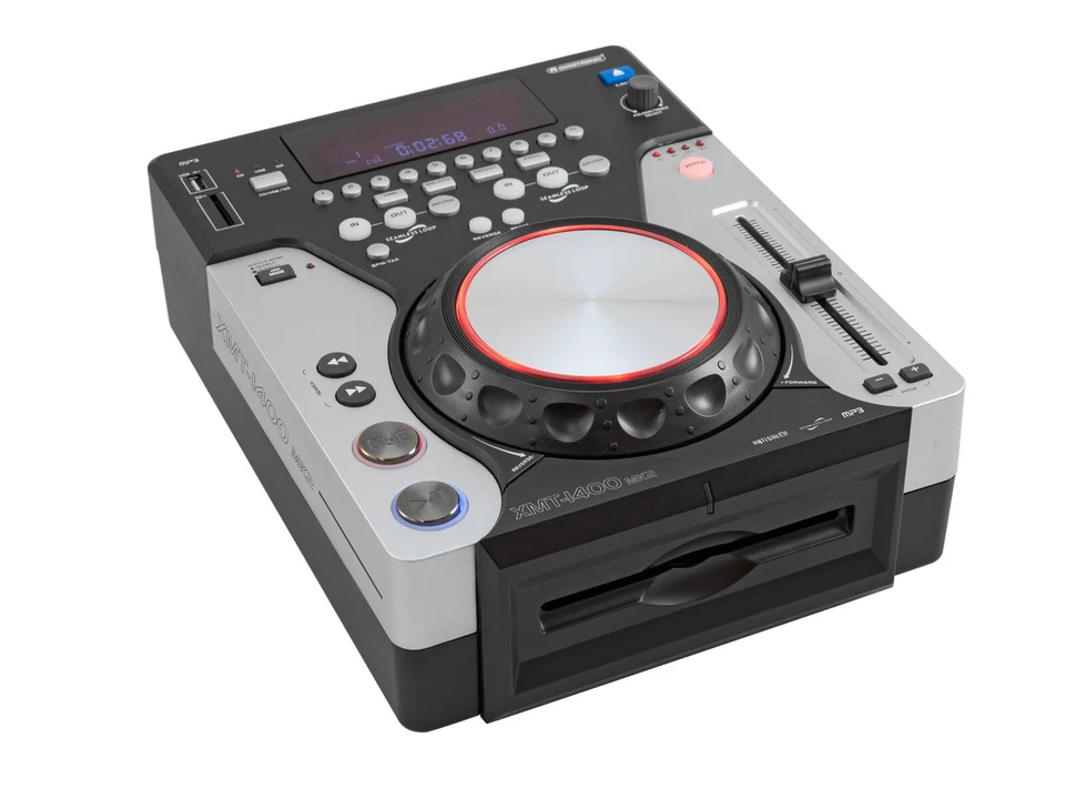 OMNITRONIC XMT-1400 MK2 Tabletop-CD-Player ( DJ Midi-Player )