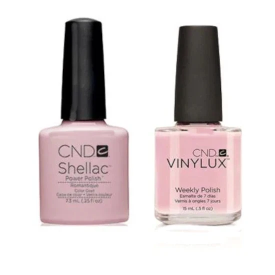 Combo de esmalte en gel UV y vinilo CND Shellac. Ahorra hasta un 15%. Foto 1 de 1