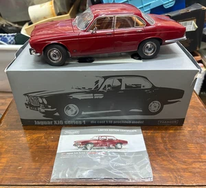 Lovely Very Rare Paragon Models Jaguar XJ6 2.8 1971 Regency Red 2011002R A40 - Picture 1 of 24