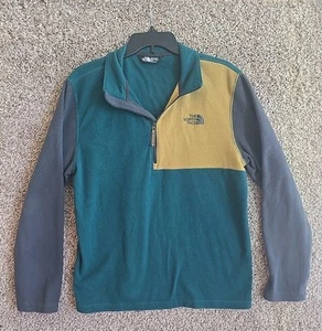 The North Face Sweatshirt Farbe Grün Hellbraun Und Grau Größe M - Bild 1 von 11