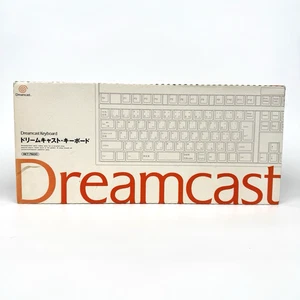 Dreamcast Keyboard White HKT-7600 SEGA DC Japan Box - Picture 1 of 12