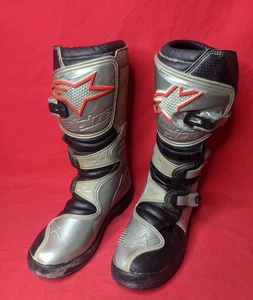 Alpinestars Enduro MX Dirtbike Riding Boots Size 7 Great Shape - Bild 1 von 4