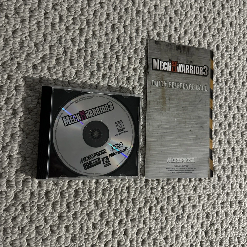 Juego MechWarrior 3 (PC, 1999) WIN95/98 CD-ROM MicroProse Foto 1 de 1