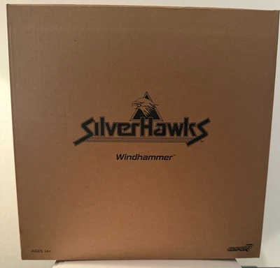 Figura Super 7 SilverHawks Ultimates Windhammer 7" nueva sellada en paquete Foto 1 de 4
