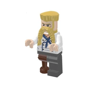 LEGO One Piece - Zeff - Minifigure Personaggio Chef Cook Chef Jeff Nave Baratie 75640 - Foto 1 di 1