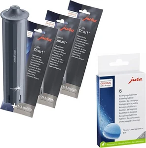 Jura Claris Smart+ Water Filters 3-Phase 6 Cleaning Tablets - Value Combo -... - Afbeelding 1 van 5