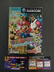 (CIB) Nintendo GameCube Mario Party 6 Microphone Bundle "Japanese Import" - Picture 1 of 10