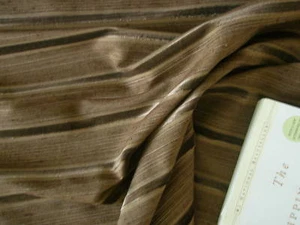 Lee Jofa Groundworks Cut TAHA Velvet Fabric HORIZONTAL STRIPE $256yd -14+y - Picture 1 of 6