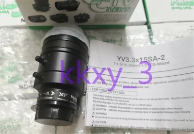 1 PCS NEW IN BOX FUJINON YV3.3x15SA-2 15-50mm manual aperture zoom lens - Image 1 of 4