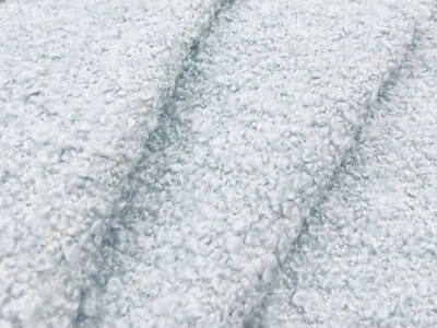 Kravet Plain Textured Nubby Boucle Weave Sky Upholstery Fabric 1.40 yds 36114-15 - Image 1 of 2