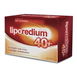 LIPOREDIUM 40+ 60 Tabletten STOFFWECHSEL ABNEHMEN FATBURNER SCHLANKHEITSPILLEN - Bild 1 von 1