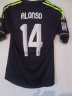 Real Madrid 2012-2013 Alonso 14 Away Football Shirt Size Small /41998