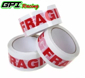 30 Rolls 2 Inch x 110 Yards Fragile Marking Packing Tape Handle with Care 2 Mil - Picture 1 of 8