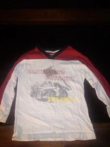 Boys Okie Dokie Construction Long Sleeve Shirt Size 4T - Picture 1 of 2