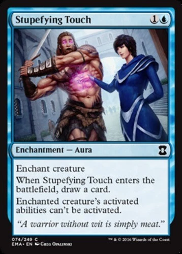 x1 Stupefying Touch - Eternal Masters - NM - MTG - Image 1 of 1