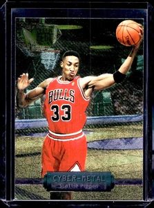 Fleer Metal Cyber-Metal 1997 Scottie Pippen #14 - Imagen 1 de 2
