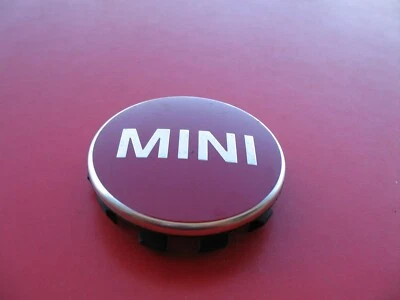 2014-2020 MINICOOPER (1) КРАСНЫЙ ОБОД КОЛЕСА СТУПИЦЫ КОЛПАЧОК СТУПИЦЫ ЦЕНТРАЛЬНАЯ КРЫШКА ШТЕПСЕЛЬНАЯ ВИЛКА #1813  - Изображение 1 из 3