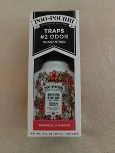 Poo-Pourri Before-You-Go Toilet Odor Neutralizer Spray Tropical Hibiscus 2 oz. - Picture 1 of 6