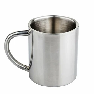 TRIXES Stainless Steel Mug 200ml NEW Travel Camping Fishing Outdoors Hiking Mug - Picture 1 of 4