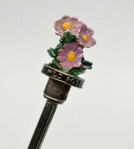 Frank Slide Canada Wild Rose Souvenir Löffel 4,25" - Bild 1 von 5