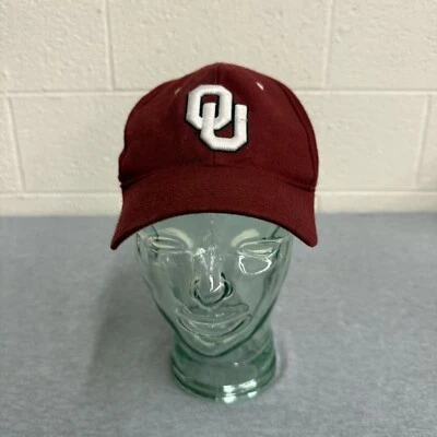 Oklahoma Sooners OU Zephyr Baseball Cap Fitted 7 3/8 Hat - Image 1 of 4