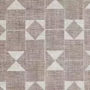 Fermoie Quilt wie geometrischer Leinendruck Stoff-Flagge/braun 2,40 Yards FLAGGE-012 - Bild 1 von 2