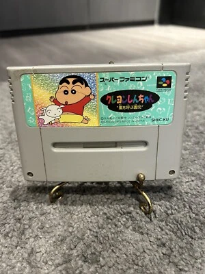 Super Famicom Crayon Shin-chan Shinchan  Nintendo SNES SFC Tested - Image 1 of 2