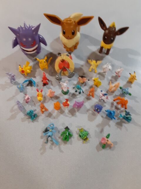 6 Bonecos Pokémon Eevee Evolutions Articulado Tomy Original