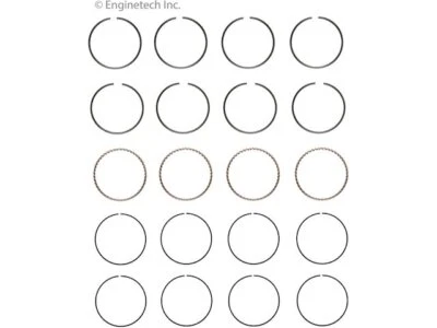 For 1986-1987 Chrysler New Yorker Piston Ring Hastings 38724YJFV 2.5L 4 Cyl Foto 1 de 2