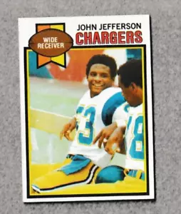 John Jefferson 1979 Topps ROOKIE #217 Sn Diego Chargers EX - NR MINT - Bild 1 von 2