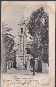SANARY 83 Kirche CPA Vorläufer geschrieben an Fräulein Therese Durand de Fontmagne 1903 - Bild 1 von 2