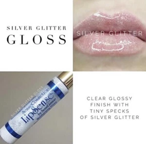 Lipsense Gloss Full Size- Silver Glitter Gloss - Picture 1 of 1