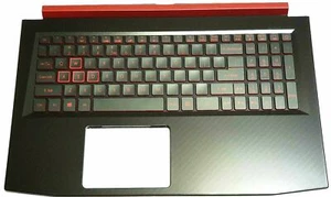 Acer Nitro AN515-52 Upper Palmrest Cover Keyboard US/INT 6B.Q3MN2.001 genuine - Bild 1 von 3