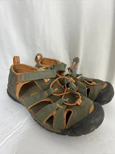 Keen Seacamp Gray Orange Washable Little Kids Size 2 Sport Water Outdoor Sandals - Picture 1 of 10