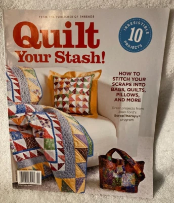 Threads Magazine ~Quilt Your Stash~ 2012 - Image 1 of 4